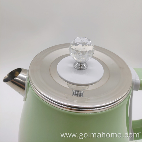 1.8 Litre Double Wall Retro Electric Kettle